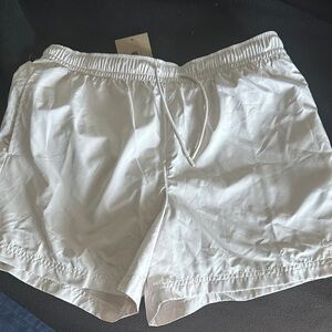 Nike White Women's Athletic Shorts